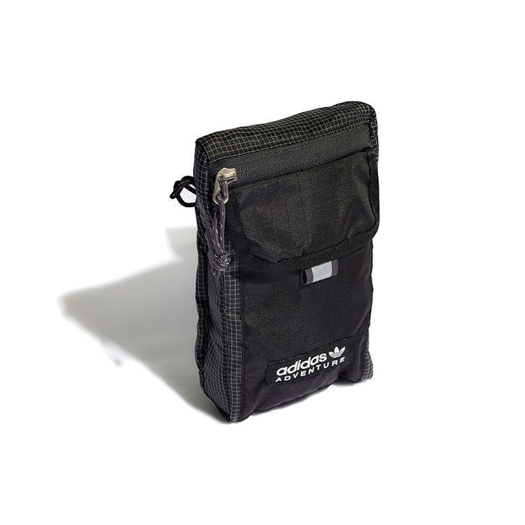 New Adidas Originals Fabric Crossbody Bag Regular Unisex Pure Black HL6728