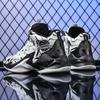 Winter new ink-dyed color-matching trendy shoes outdoor sports non-slip basketball shoes casual fashion running shoes men
