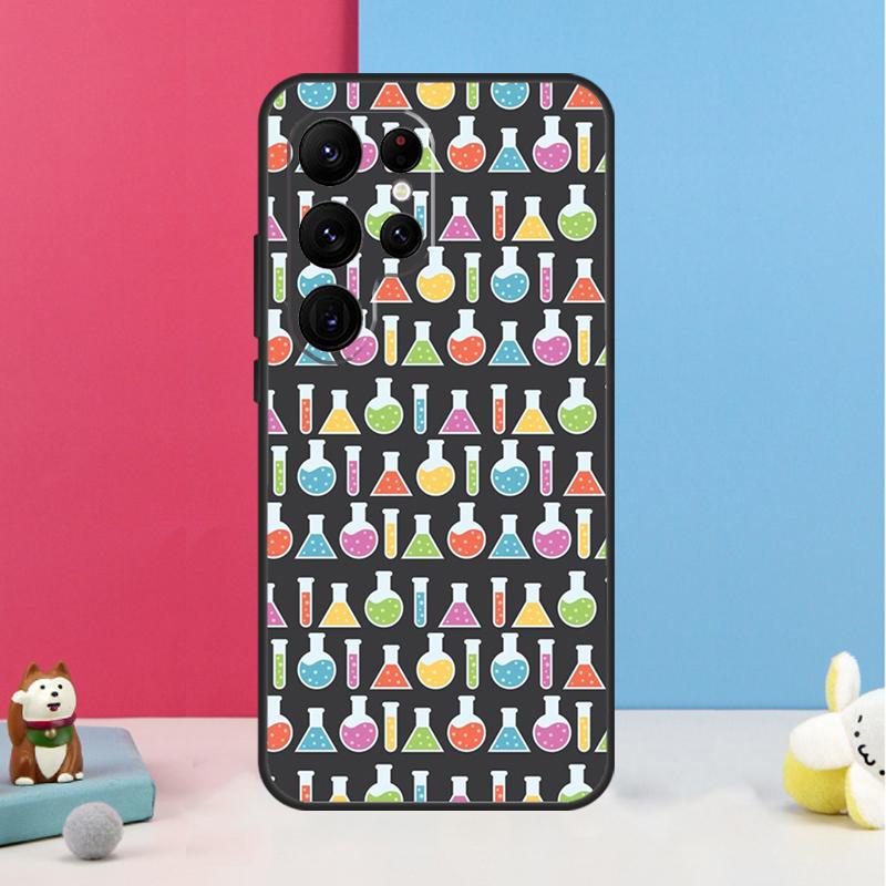

Chemistry Laboratory Case For Samsung Galaxy S26 S25 S24 S20 S21 S22 S23 Ultra S10 Plus S25 FE Back Cover Shell Galaxy S22