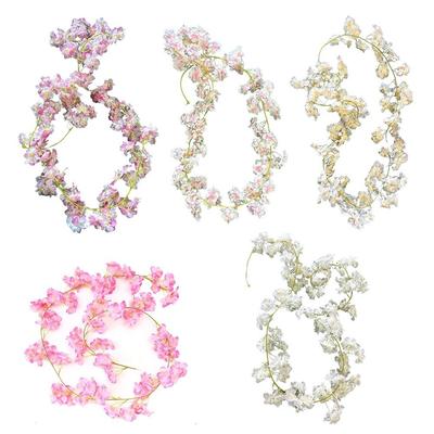 Artificial For Cherry Blossom Flower Vines for Outdoor Wedding Decor