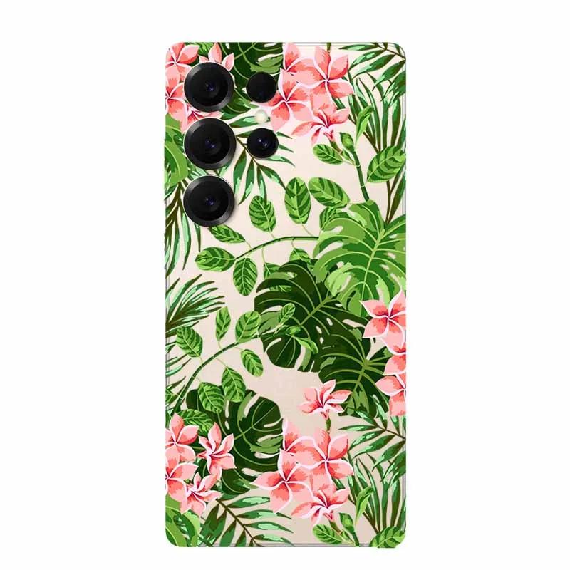 Clear Case For Samsung S25 Ultra 5G Case Clear Back Cover Animal Painting Soft Bumper For Galaxy S25Ultra Transparent Soft Funda