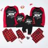 Prints Family Matching Long Sleeve Tops+Pants Set Family Matching Sets