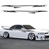 2 PCS Car Body Waistline Stickers Long Stripes Vinyl Decals Waterproof Personalized Car Styling Decoration Stickers Accessories