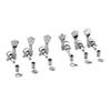 6PCS Guitar Locking Tuners Triangular Hd String Tuning Key Pegs NaMachine Hds Replacement 3 Right 3 Left