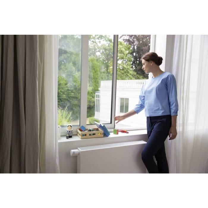 Tête thermostatique sans fil - netatmo - blanc - objet connecté - 230 g - contrôle à distance