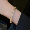 Luxurious Zircon Flower Diamond Bracelet – Elegant, Trendy, Versatile Accessory