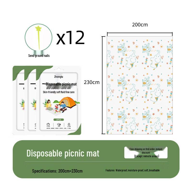 ZISIZ Portable Disposable Paper Tableware