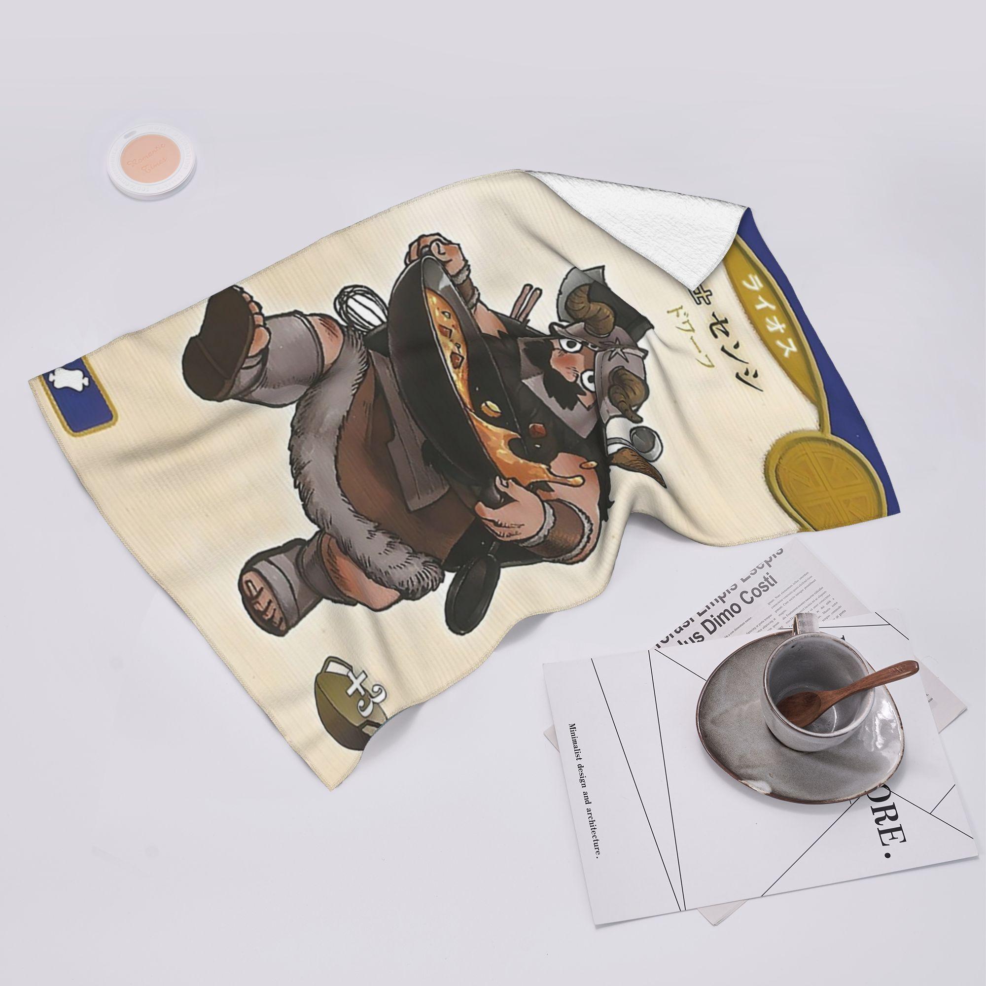 Creative Man White Dungeon Meshi Delicious In Dungeon - Chilchuck Senshi Soft Face Towel Quick Dry Pool Bath Cotton Towels Absorbent