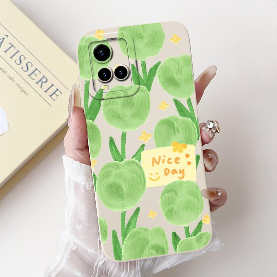 For Vivo Y33s Case V2109 Shockproof Cover Cute Dinosaur Panda Fundas Cases For Vivo Y21 2021 Y21A Y21S Y21T Y33T VivoY33s Bumper