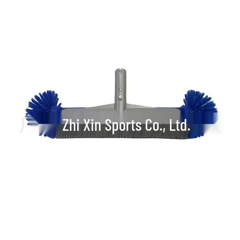 18-Inch Round Hemisphere Pool Brush with Rubber Bristles and Aluminum Handle China