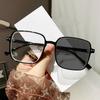 Inteligentne zmieniające kolor fotochromowe okulary przeciwsłoneczne dla kobiet Modne okulary do widzenia z bliska Modne wykończone okulary do krótkowzroczności