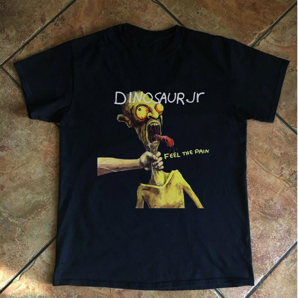VTG Dinosaur Jr. Feel The Pain Reprint Black T-shirt Unisex All Size Unisex T-Shirt XXXL