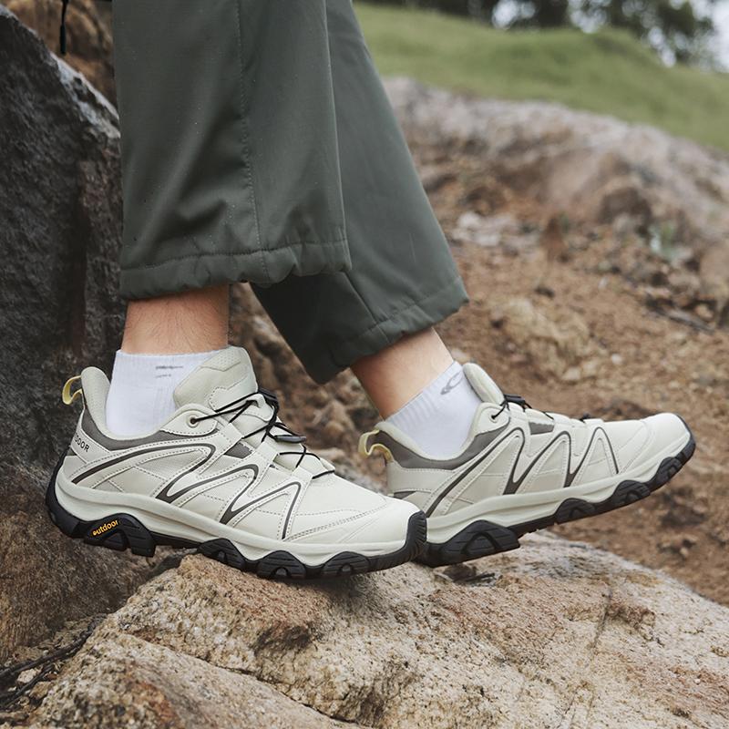 Hiking Shoes Men Shoes Soft Low-top Comfortable Anti-slip Lightweight Outdoor Flat Breathable Casual Running Shoes Men