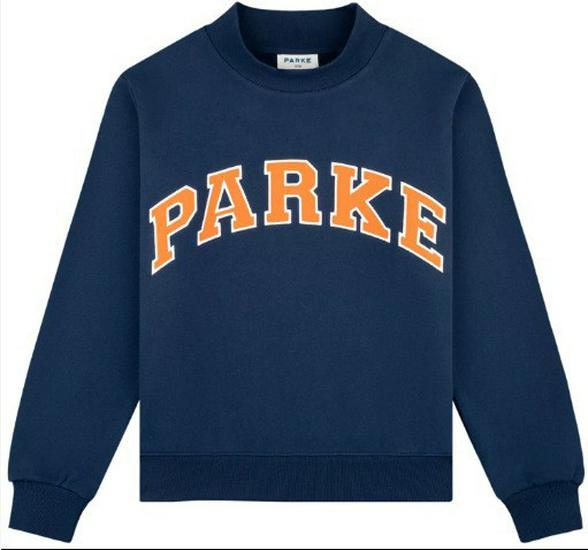 2026 PARKE Unisex Cotton Embroidered Hoodie - Versatile Slim-Fit Long Sleeve