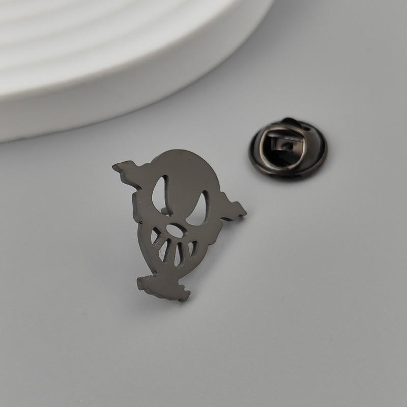 European American Broken Soul Clown Brooch Cufflinks Retro Middle Ancient Style Horror Easter Essential Clothing Accessories