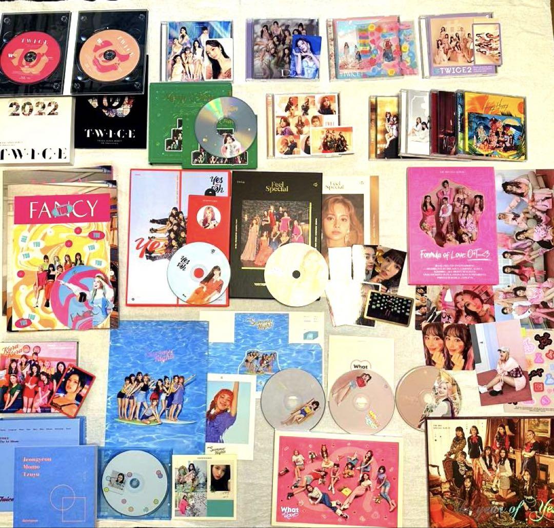 

[USED] TWICE CD bundle + Blu-Ray including early albums