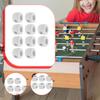 10Pcs Table Football Goal Bar Stop Rings Tabletop Soccer Positioning Limit Block for Home and