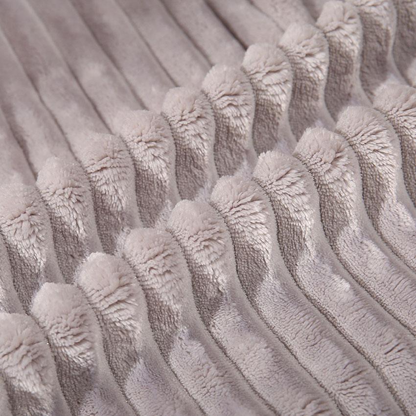 Nordic Fluffy Blanket Portable Thick Flannel Soft Solid Color Heated Throw Blankets Summer Sofa Nap Quilt For Travel Home Office