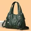Vintage Faux Leather Handbag for Women Multi-pocket Shoulder Bag Casual Commuter Tote Bag Perfect for Daily Commuting Shopping Ladies' Holiday Gifts