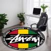 1 шт. Stussy, Килим Круглий Офісний Реггі, Під Офісні Крісла Спальня Вітальня Домашній Декор a0926149