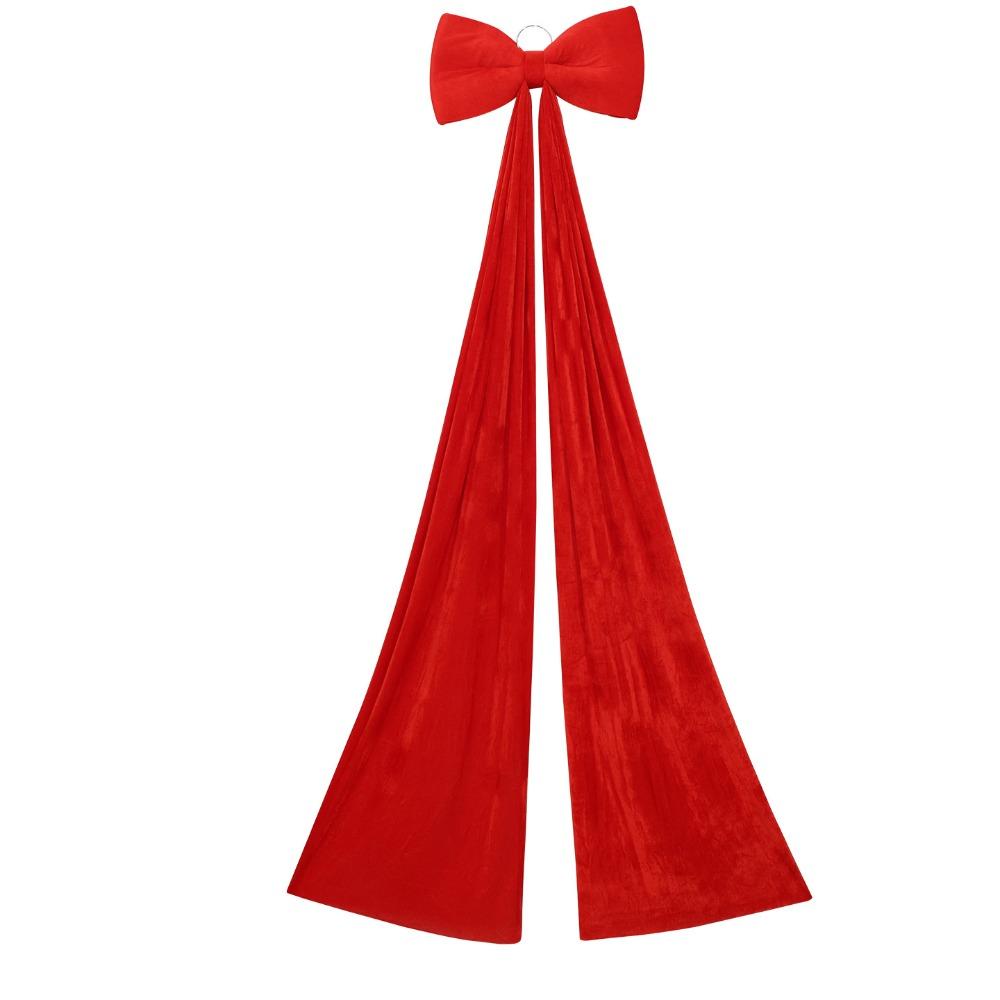 DIY Xmas Tree Topper Bows Solid Color Giant Ribbon Bowknot Large Christmas Bowknot Wall Decor