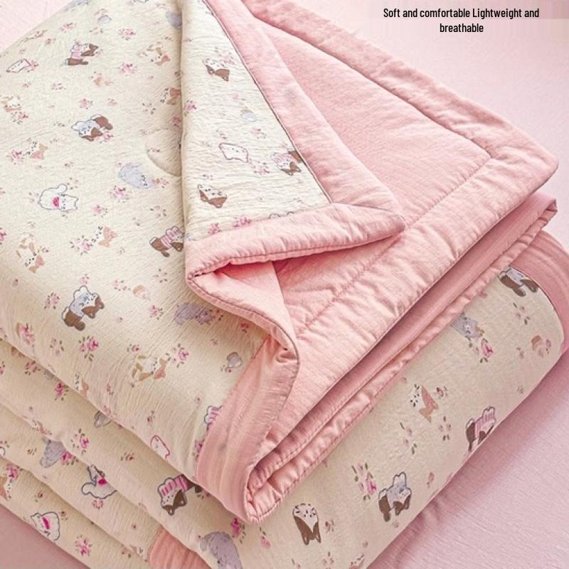 LISM Washed Cloud Cotton Double Gauze Quilt