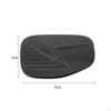 Charging Adapter Port Cover Trim Carbon Fiber Style for Byd Replacement