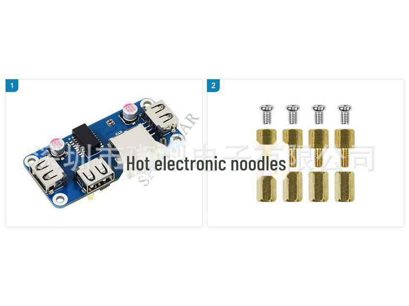 

Набір USB-хаба з Ethernet для Raspberry Pi Zero 100M RJ45 Сплітер