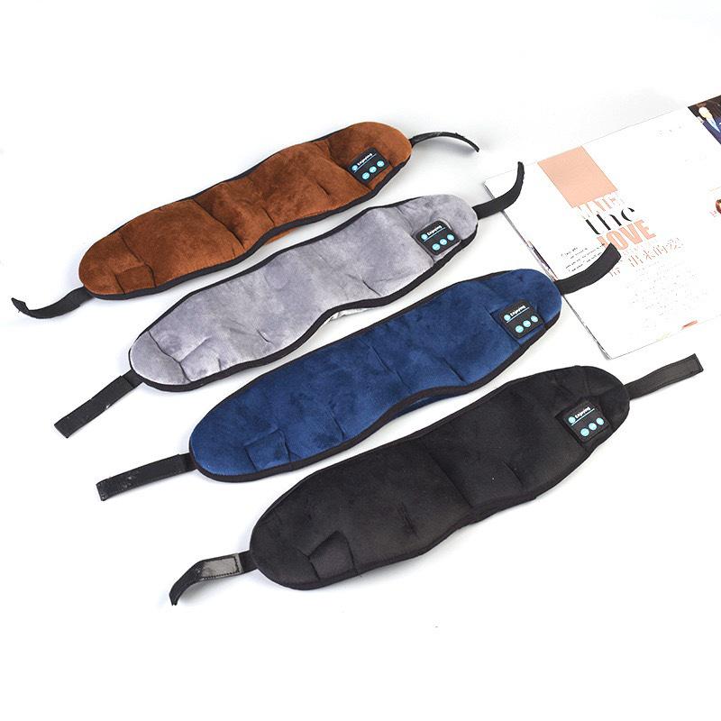 Bluetooth Schlafmaske mit kabelloser Musik und atmungsaktiver Abdunklung