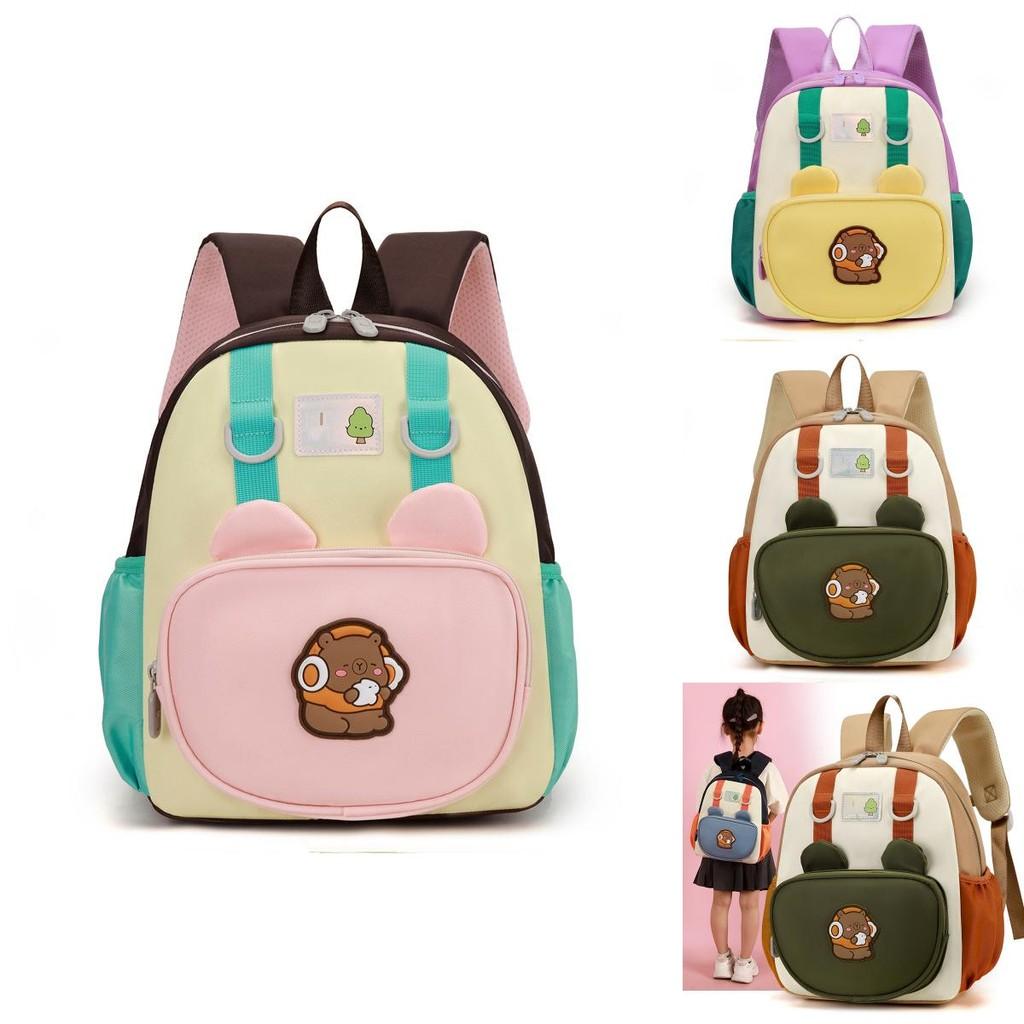 Capybara Childrens Toddler Backpack With Large Capacity And Fun Cartoon Design For Daycare