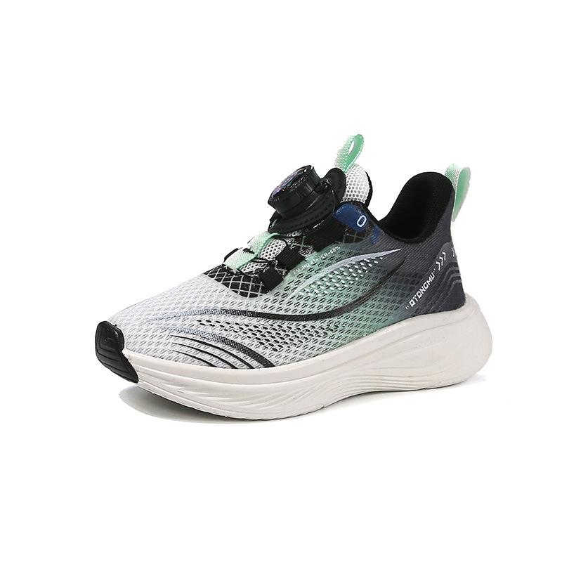 Children's Lightweight Sports Shoes Breathable Hollow Casual Shoes Boys' Single Mesh Shoes Soft Sole Non-slip Running Shoes