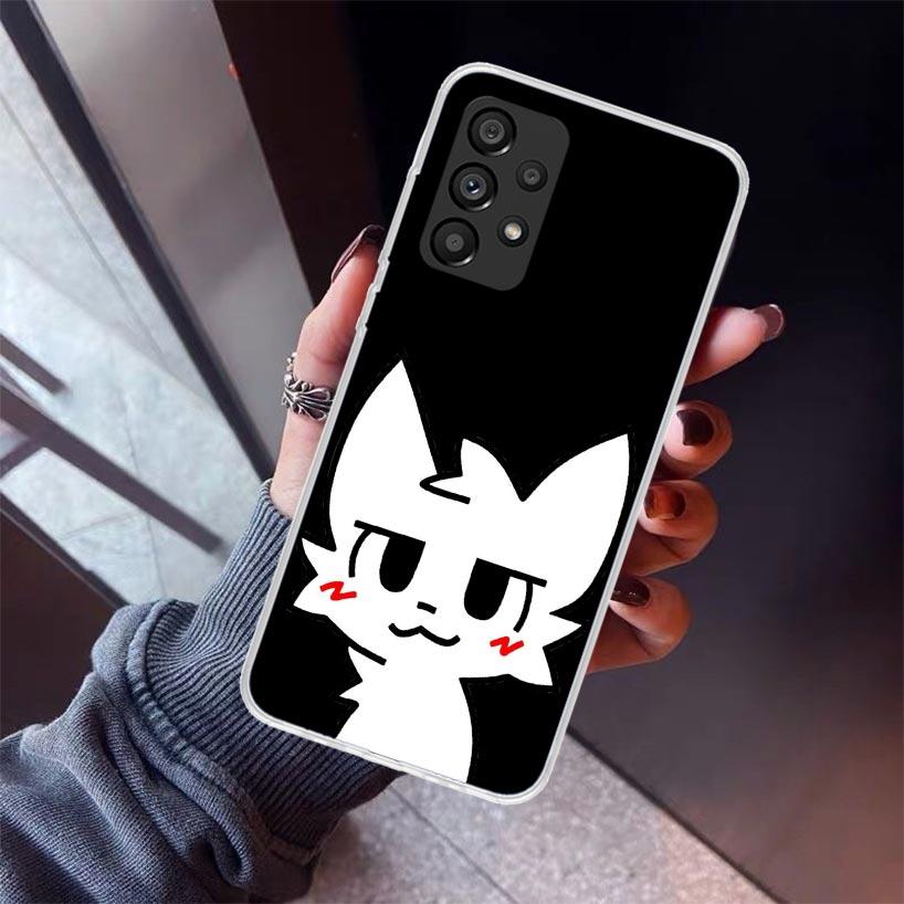 Boykisser Katze Handyhülle Für Samsung Galaxy A12 A52S A42 A32 A22 A51 A50 Note 20 Ultra 10 S10 Plus A71 A70 A31 A30 A10S Galaxy A
