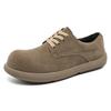 Big head leather shoes men's spring retro stream Boken low-top casual men's shoes-J