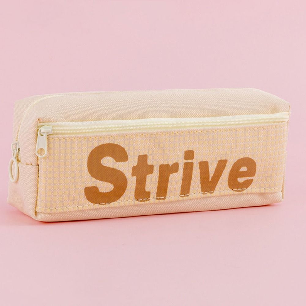 Waterproof Pencil Case Large Capacity Stationery Organizer Zipper Pen Pouch  Students