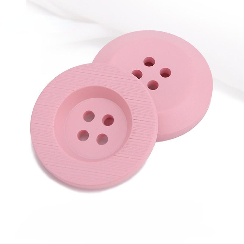 Velký Kulatý 4 Dírkový Pryskyřičný Šicí Knoflík Černý Bílý Červený Knoflíky Scrapbooking Pro DIY Řemesla Oblečení Kabát Svetr Dekor 25/27Mm