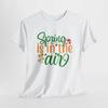 Floral Aesthetic T-Shirt | Springtime Beauty Spring Is In The Air Shirt