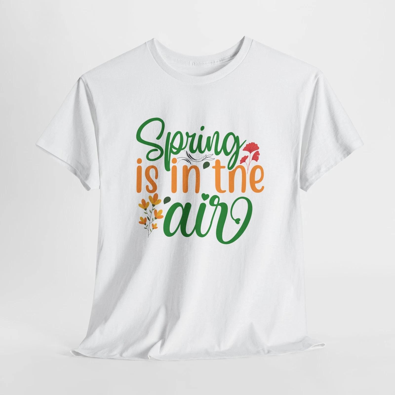 Floral Aesthetic T-Shirt | Springtime Beauty Spring Is In The Air Shirt 2XL