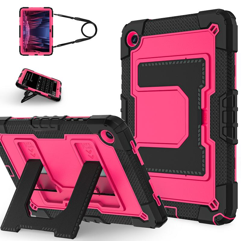 Funda for Samsung Galaxy Tab A11 Plus 11 A9 Plus 11"Case Shockproof Safe PC Silicon Hybrid Stand Tablet Cover Galaxy Tab A11 8.7