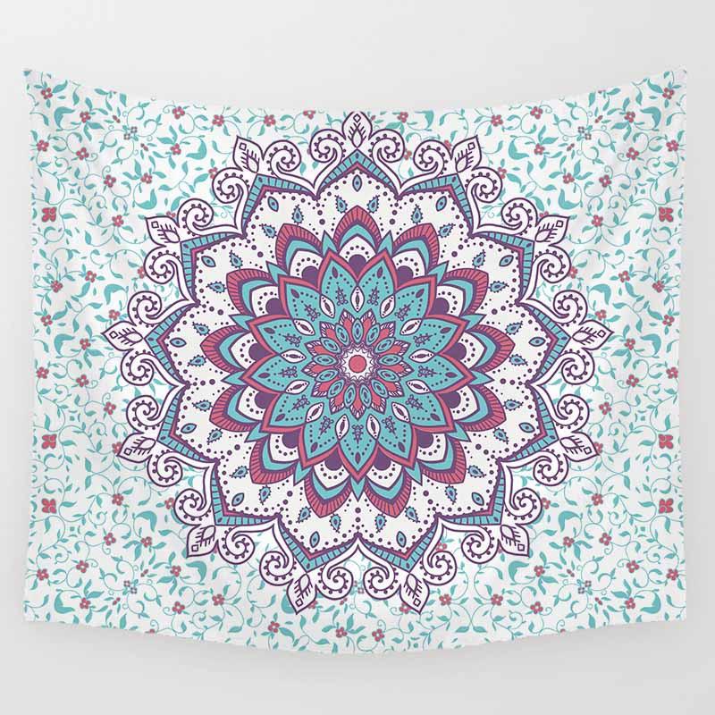 Fashion Hot Sale Mandala Tapestry Large HD Printing   Wall Hanging  Home Decor