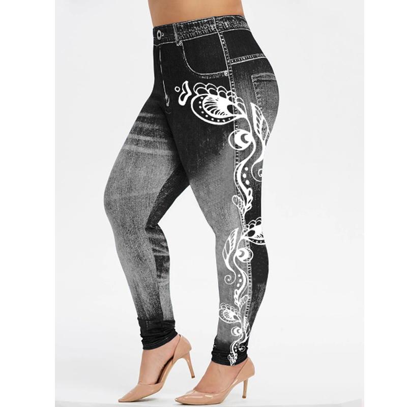 Buy Women's High Waist Floral Print 