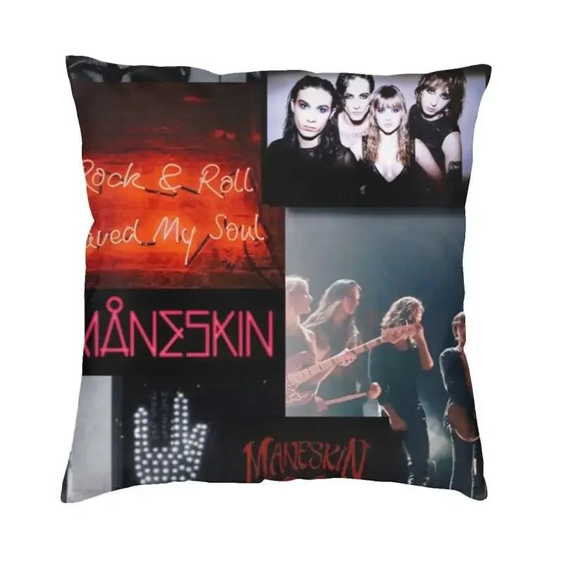 Damiano David Maneskin Luxuriöser Kissenbezug Schlafzimmerdekoration Pop Kissen für Sofa Büro Outdoor Kissen