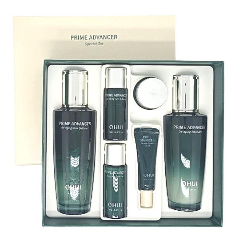 OHUI Prime Advancer De-Aging 2pcs Special Set Korean Anti-Aging Skincare Gift