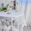 INS Tablecloth Soild Color Dining Table Cover Coffee Table Cloth Wedding Party Tablecloths Photo Prop Birthday Desk Decoration