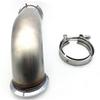 3" 90stupňové Garrett V-Band s objímkou Potrubí Krátká noha 6" Univerzální downpipe