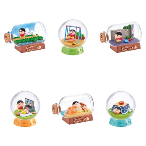 

Re-Ment Crayon Shin-chan Terrarium 2: It s a Troublesome Everyday Life, 1 Box, Approx. H120 x W145 x D215mm, ATBC-PVC, ABS, Acrylic