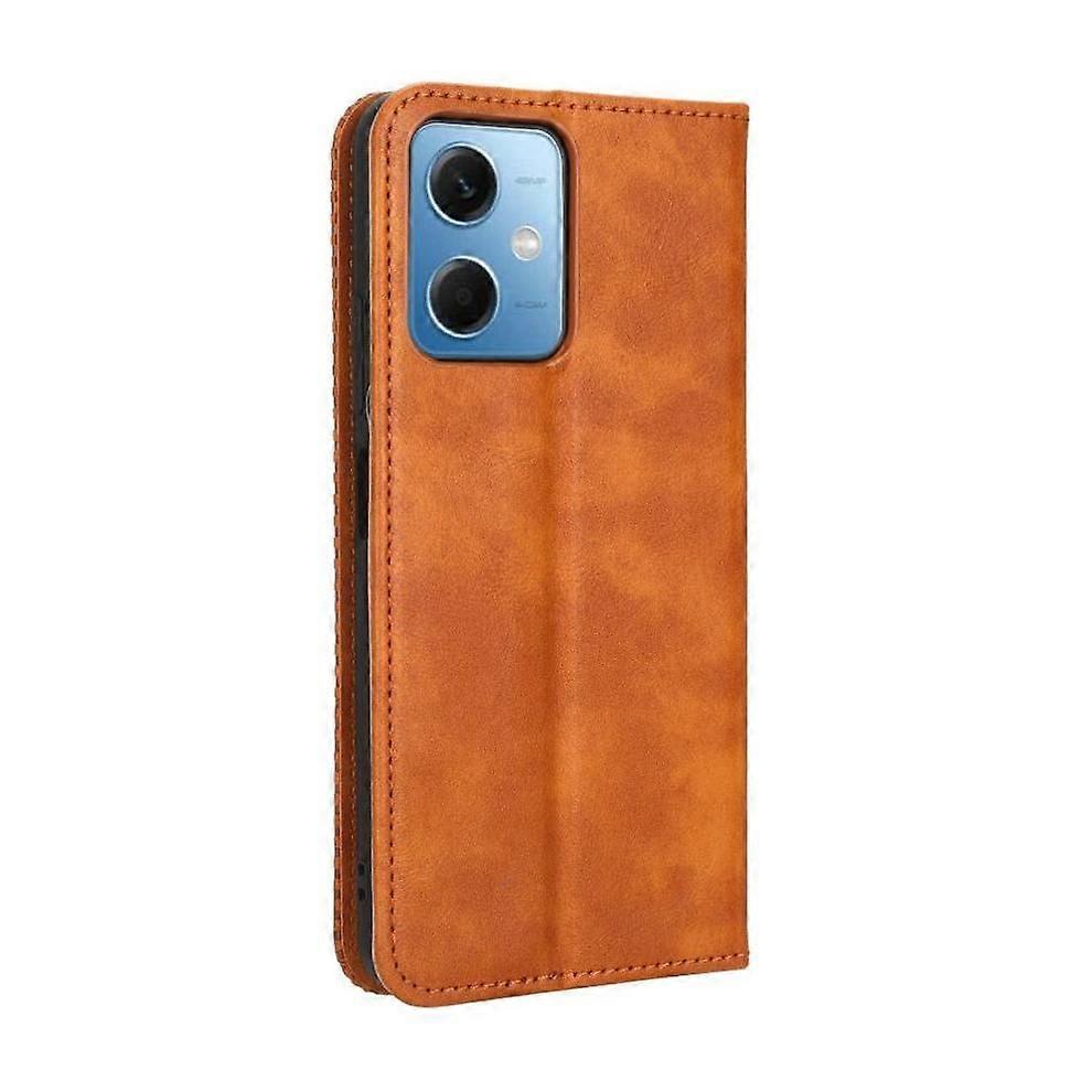 Wallet Case for Xiaomi POCO X5 5G Strong Magnetic Flip Wallet Case with Kickstand & Card Slots - 360 Shockproof Protection