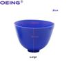 OEING Tazza Miscelazione Gesso Dentale Silicone Miscelato Flessibile Trasparente Gomma Cuoio Tazze S/M/L Strumenti Odontoiatrici