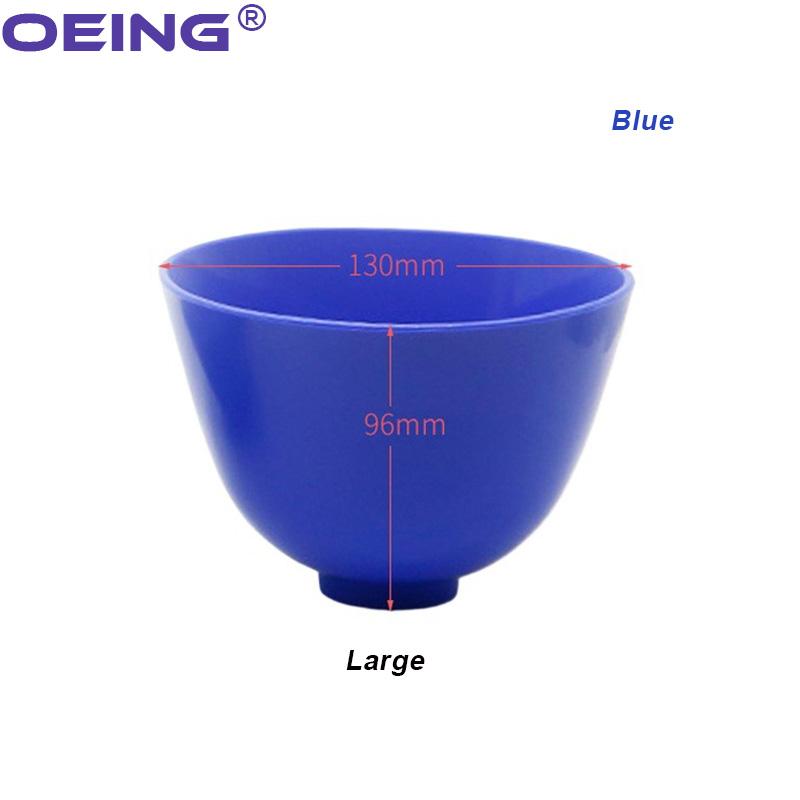 OEING Tazza Miscelazione Gesso Dentale Silicone Miscelato Flessibile Trasparente Gomma Cuoio Tazze S/M/L Strumenti Odontoiatrici