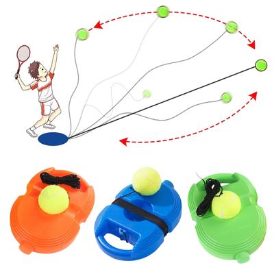 Tennis Practice Rebounder Tennis Trainer Set with String Solo Tennis Trainer Practice Portable Tennis Practice Equipment