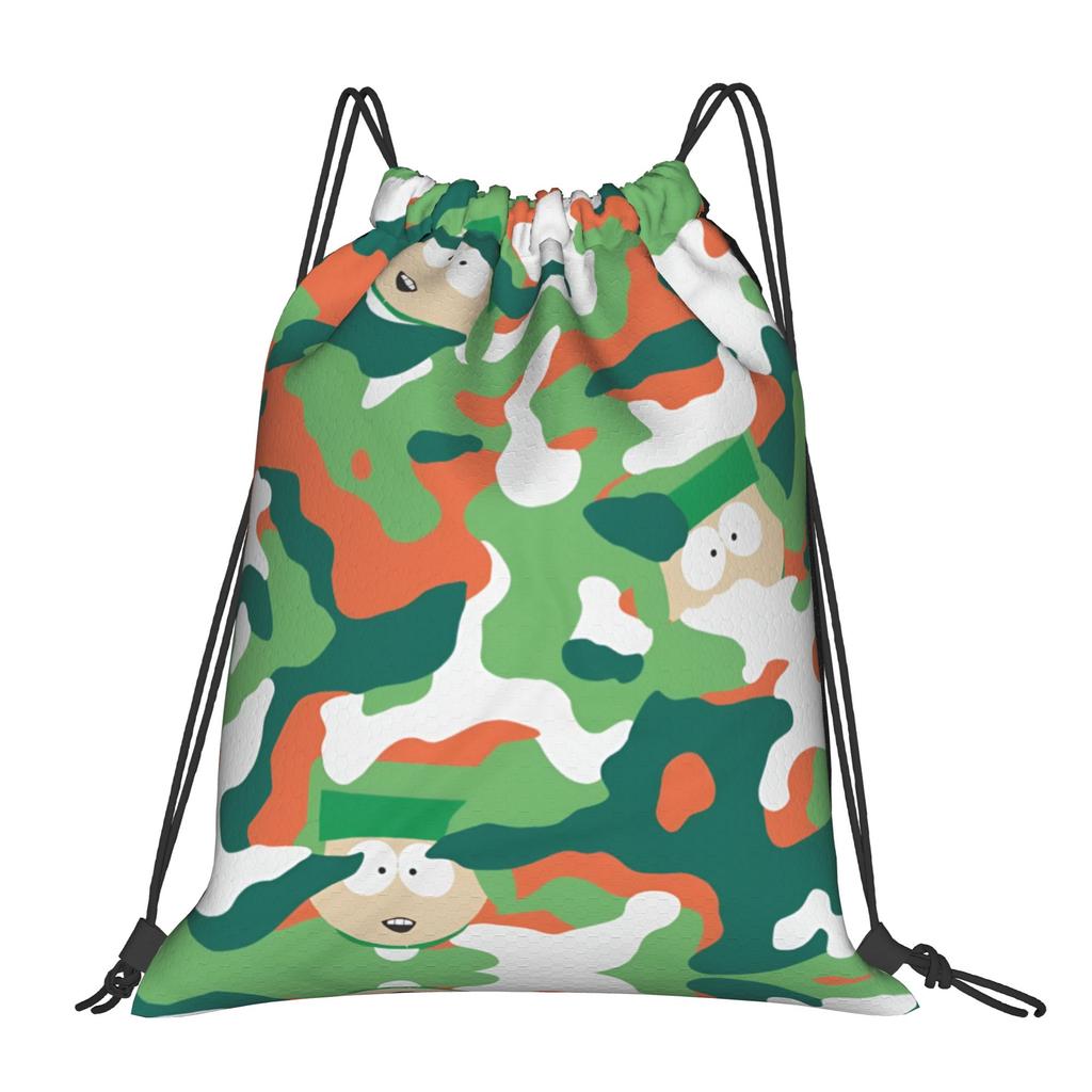 Custom Southes Anime Erics Drawstring Bag for Training Yoga Backpacks Women Men Cartoon Sports Gym Sackpack